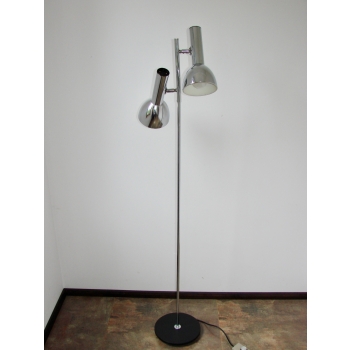 Retro lampa podłogowa Fisher 2x E27